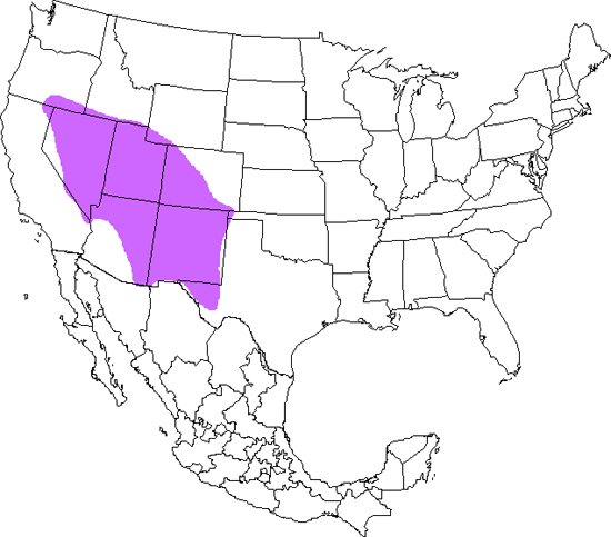 bird range map