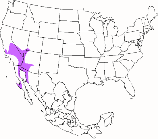 bird range map