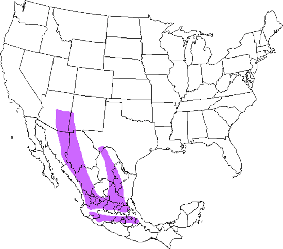 bird range map