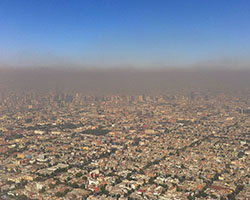 Smog in Mexico City