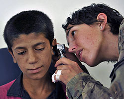 USAF ear inspection