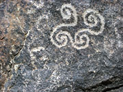 Petroglyphs in South Mountain Park