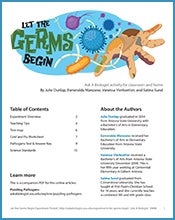 Download the germs experiment packet PDF