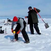 Ice drilling image