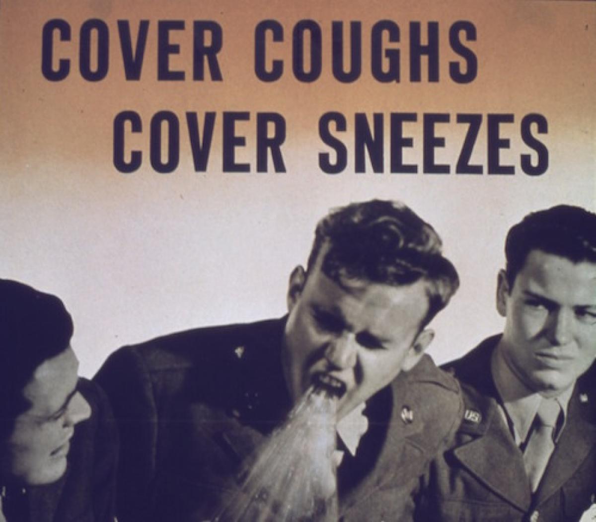 Cover coughs, cover sneezes