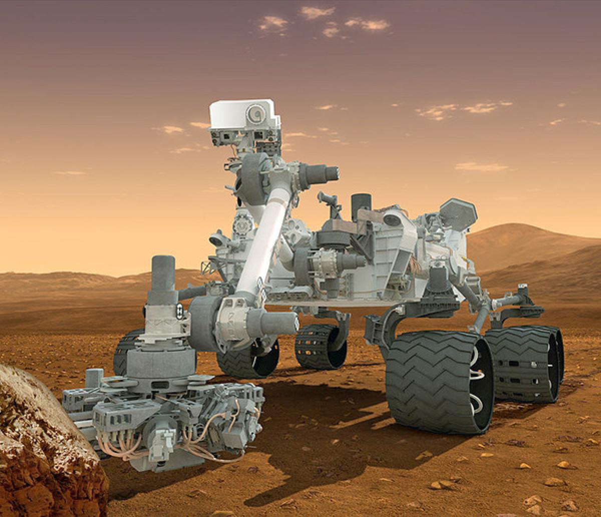 Curiosity روفر صورة