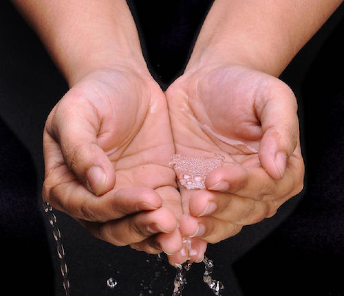 Handful of water