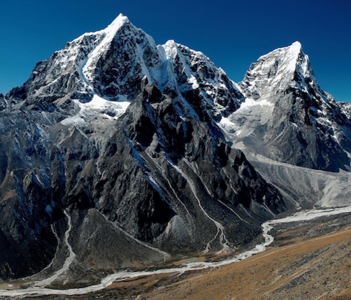 Taboche mountain in Nepal