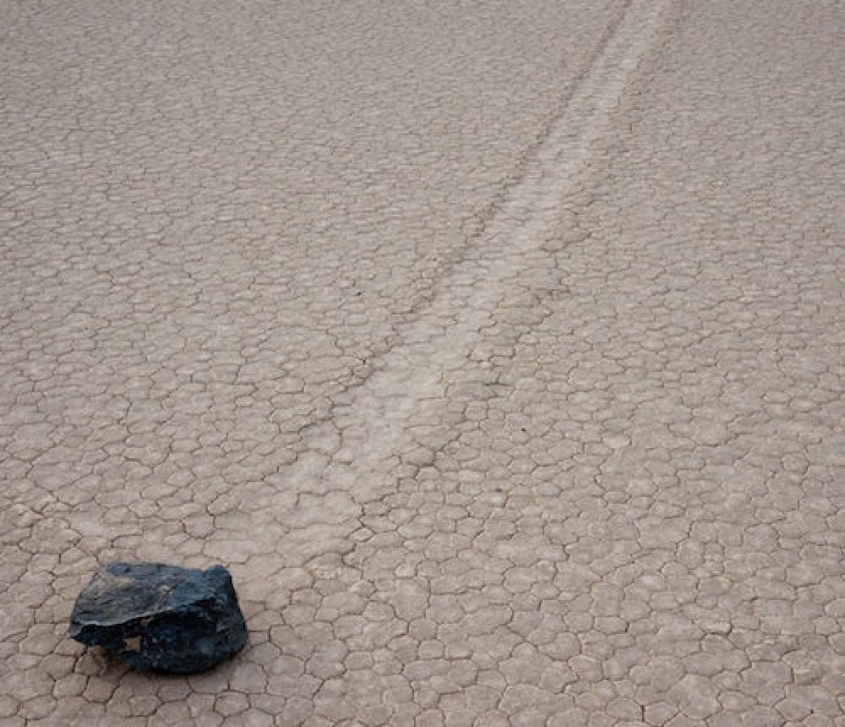 Racing rock racetrack playa