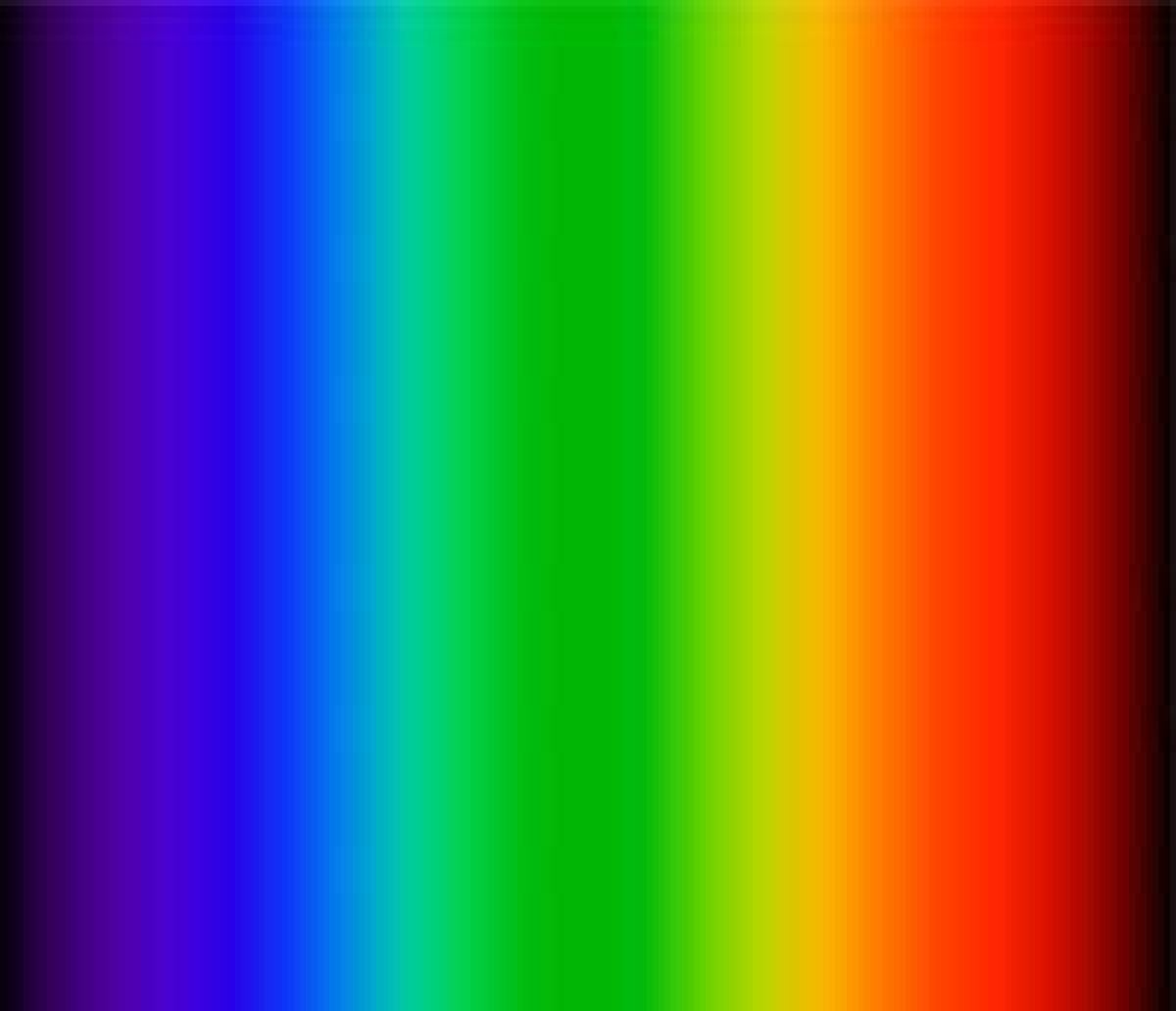 Light spectrum colors